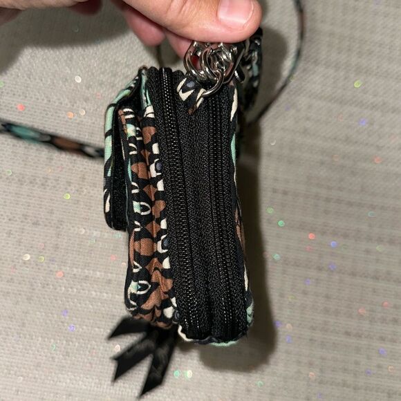 VB Brown RFID Sierra Stream All in One Crossbody Bag Wallet Wristlet Organizer - Picture 9 of 16